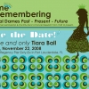 A Time for Remembering Tiara Ball Save the Date card