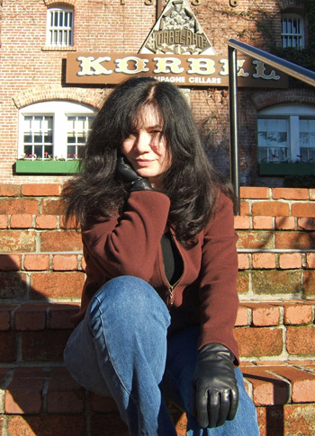 Picture of Renee at Korbel in Russian River