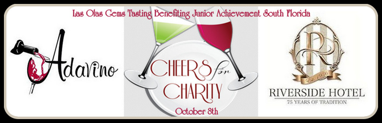 Cheers for Charity | Las Olas Gems Tasting Benefiting Junior Achievement 